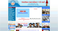 Desktop Screenshot of cdythue.edu.vn